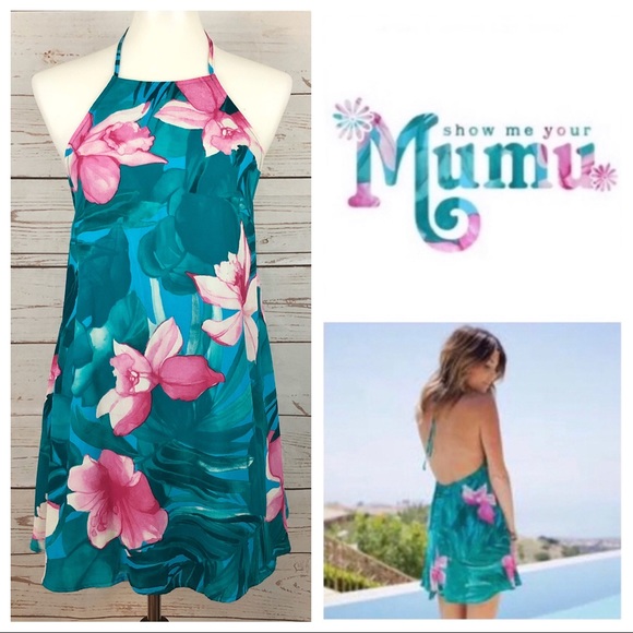 Show Me Your MuMu Dresses & Skirts - Show Me Your Mumu Lei Bay Katy Halter Dress